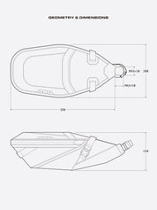 HARDSHELL SADDLEBAG 4.0L / Coyote