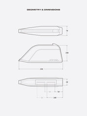 HARDSHELL TOPTUBEBAG / 1.0L / Coyote