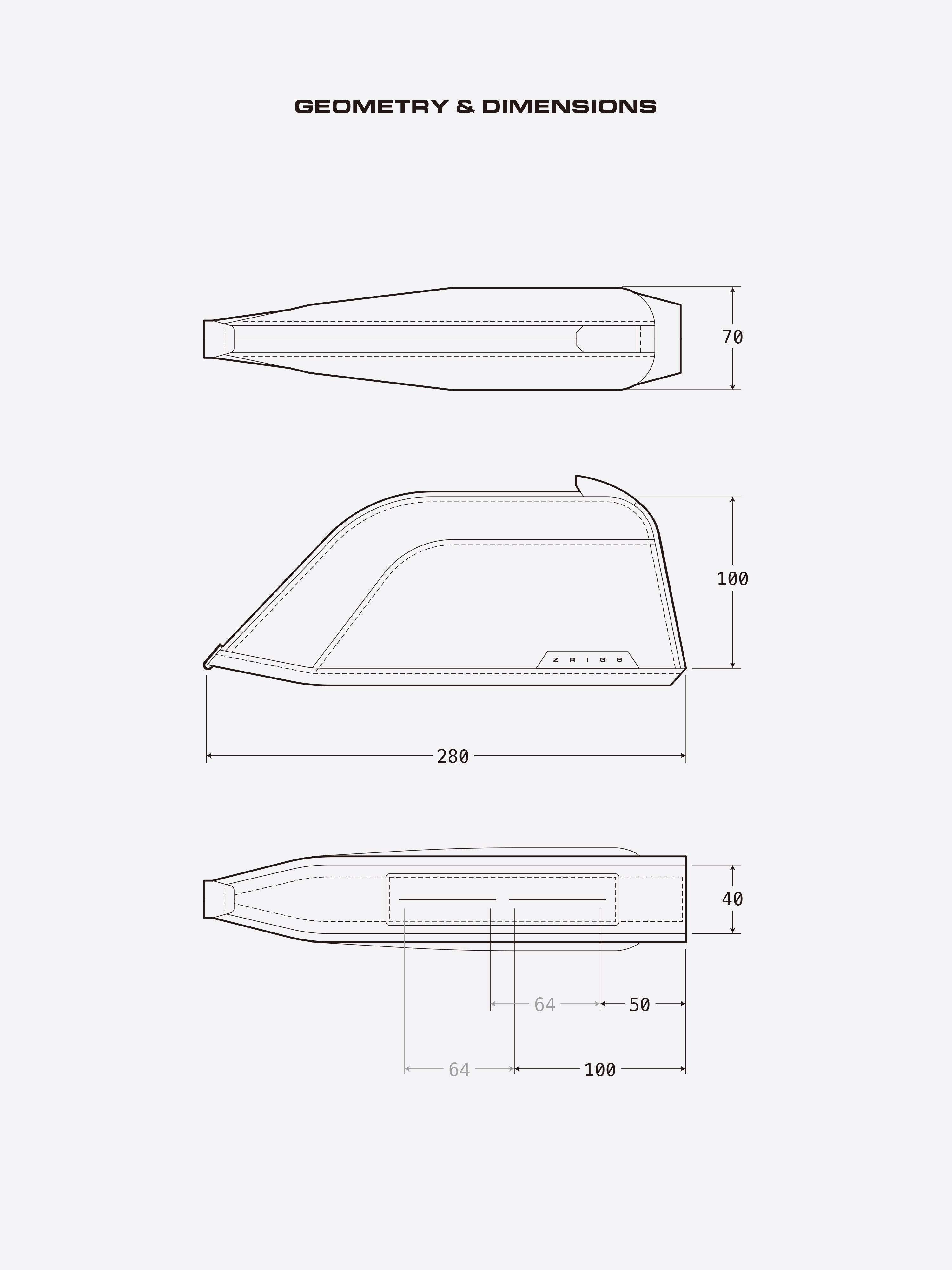 HARDSHELL TOPTUBEBAG / 1.0L / Coyote